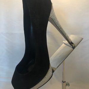 Stunning Sexy Jeweled High Heel Shoes